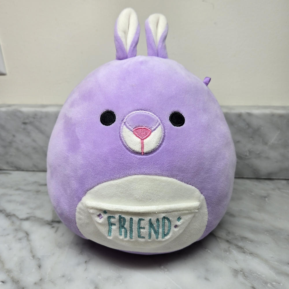 Squishmallow Kiki the Bunny 7.5” Plush Perfect for Easter Super Soft GREAT SHAPE